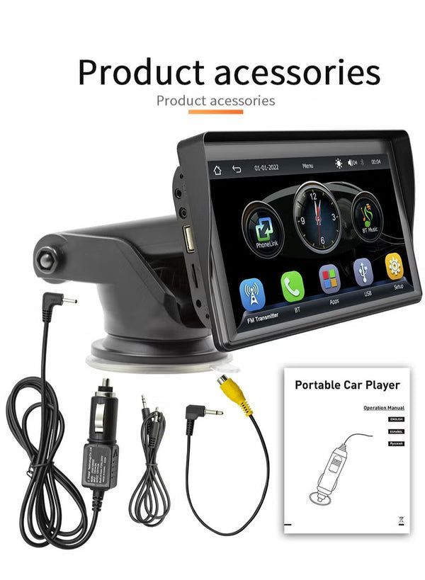 Riyadh, Temp Jobs, 7 Inch Touch Screen Car Display | Free Delivery In Ksa