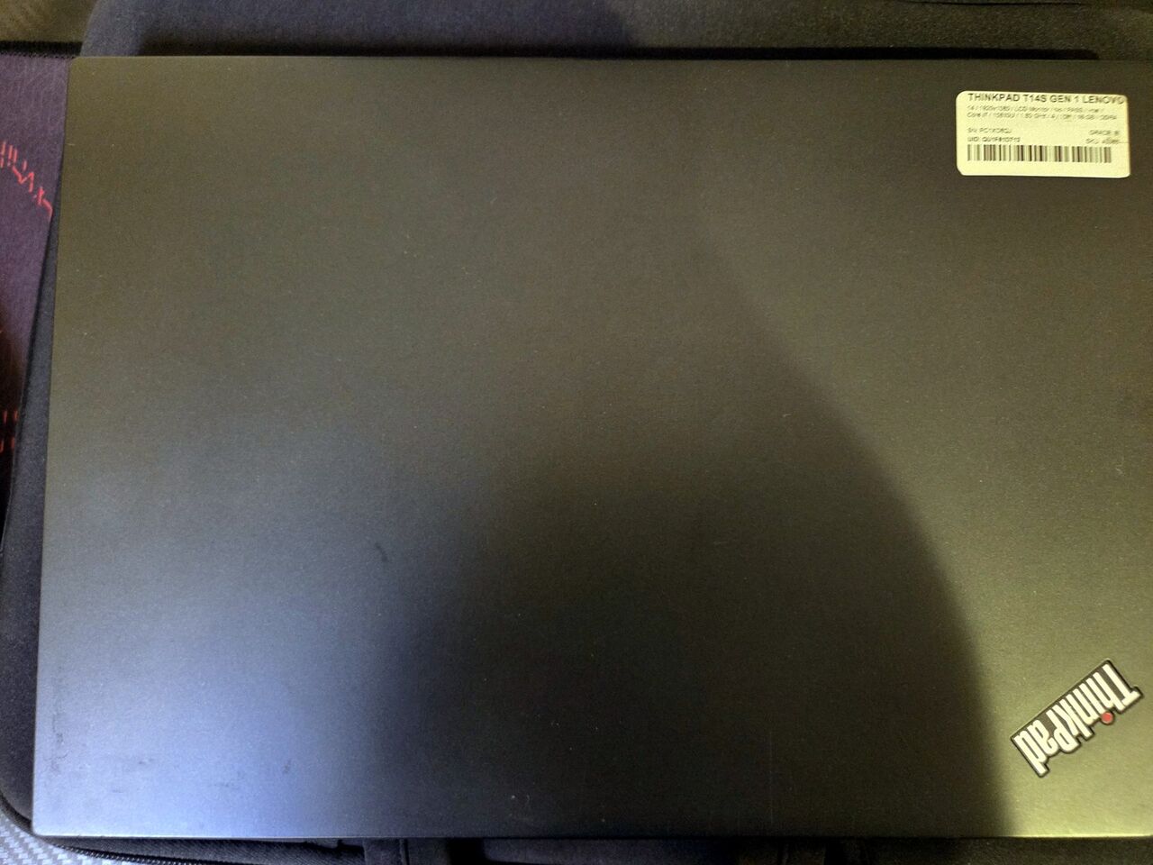 Riyadh, Computers, SAR 1500,  Lenovo ThinkPad T14s Gen 1 - Core I7 VPro, 16GB RAM, 256GB SSD - New Charger + Mouse + Sle
