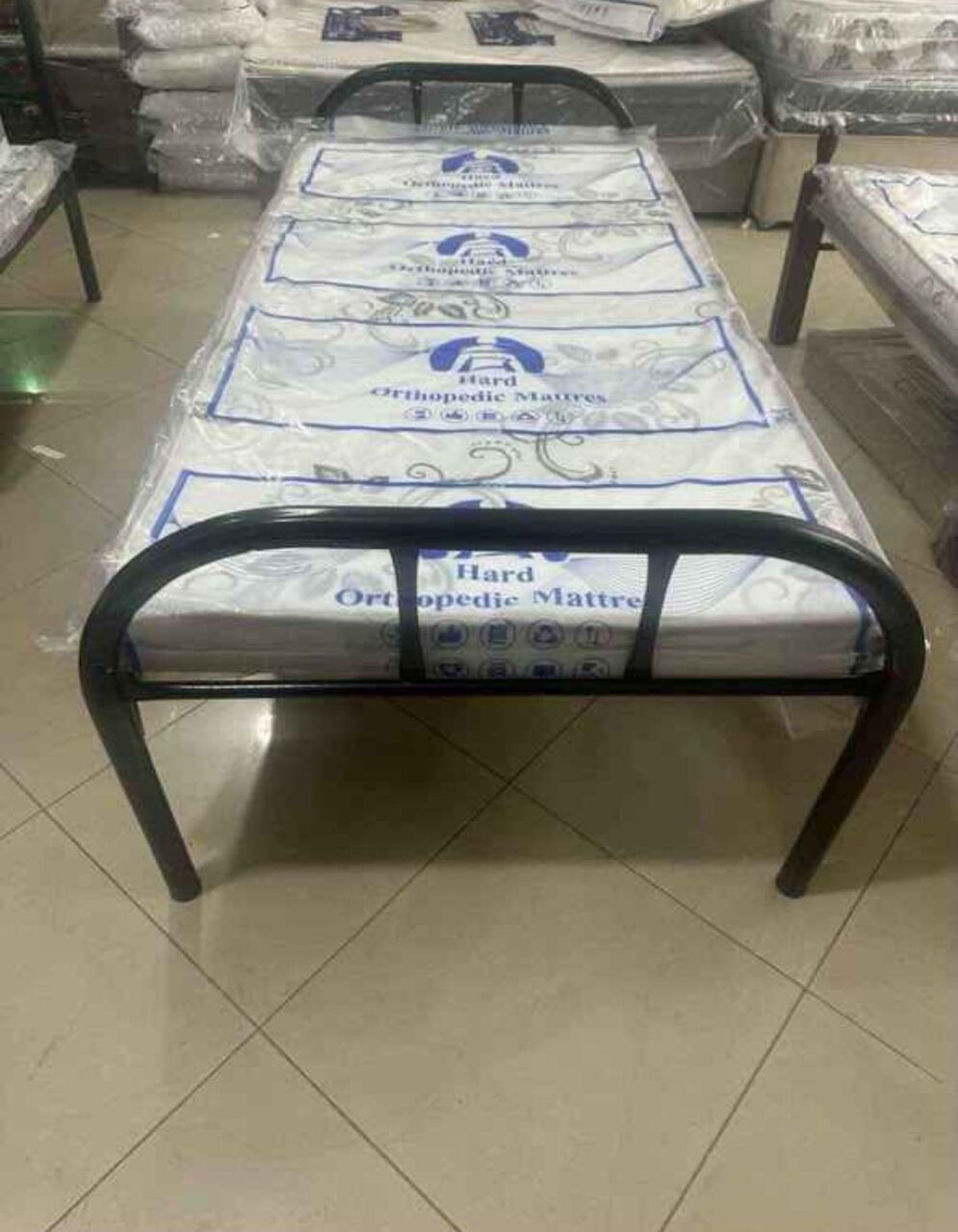 Jeddah, Furniture, SAR 5,  New Steel Bed Available In Low Price
