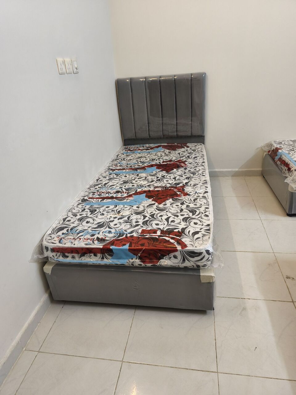 Al Safa, Furniture, SAR 1,  Single Bed With Mattress Available Brand New
