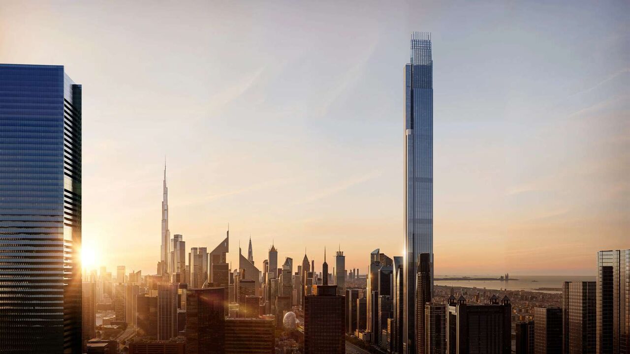 Dubai, Real Estate For Sale, USD 1369669,  1 BR,  84 Sq. Meter,  1-Bedroom Apartment In Burj Azizi | Trade Center 1