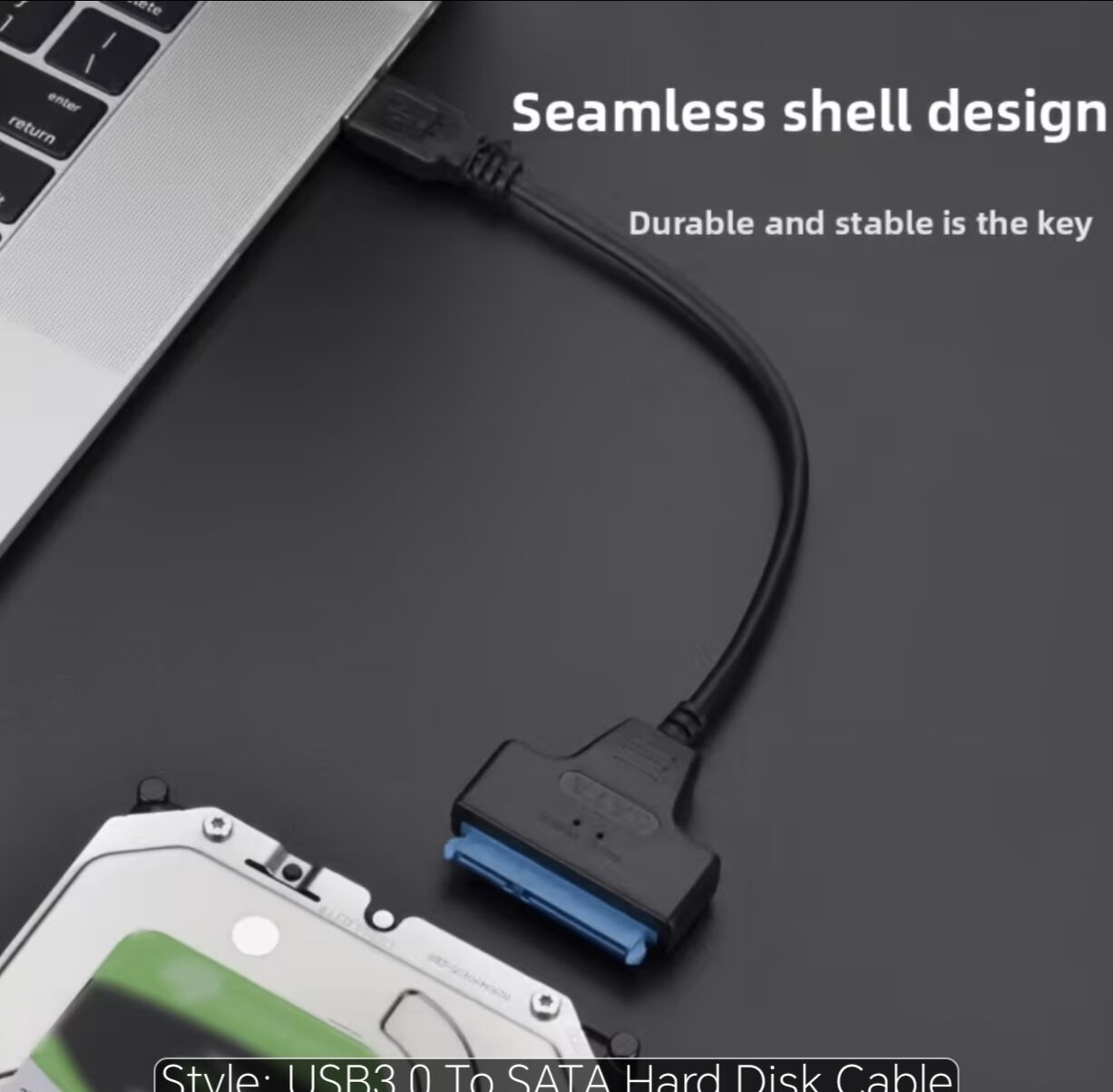 Riyadh, Computers, SAR 15,  USB 3.0 To SATA Hard Drive Adapter Cable