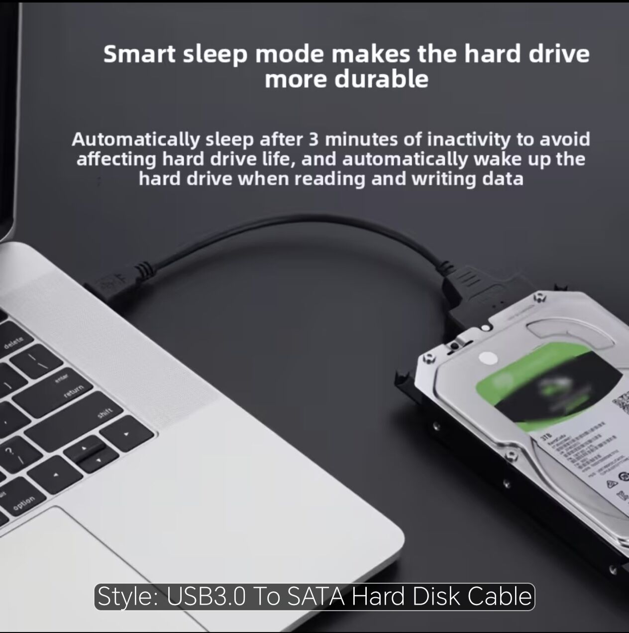 Riyadh, Computers, SAR 15,  USB 3.0 To SATA Hard Drive Adapter Cable