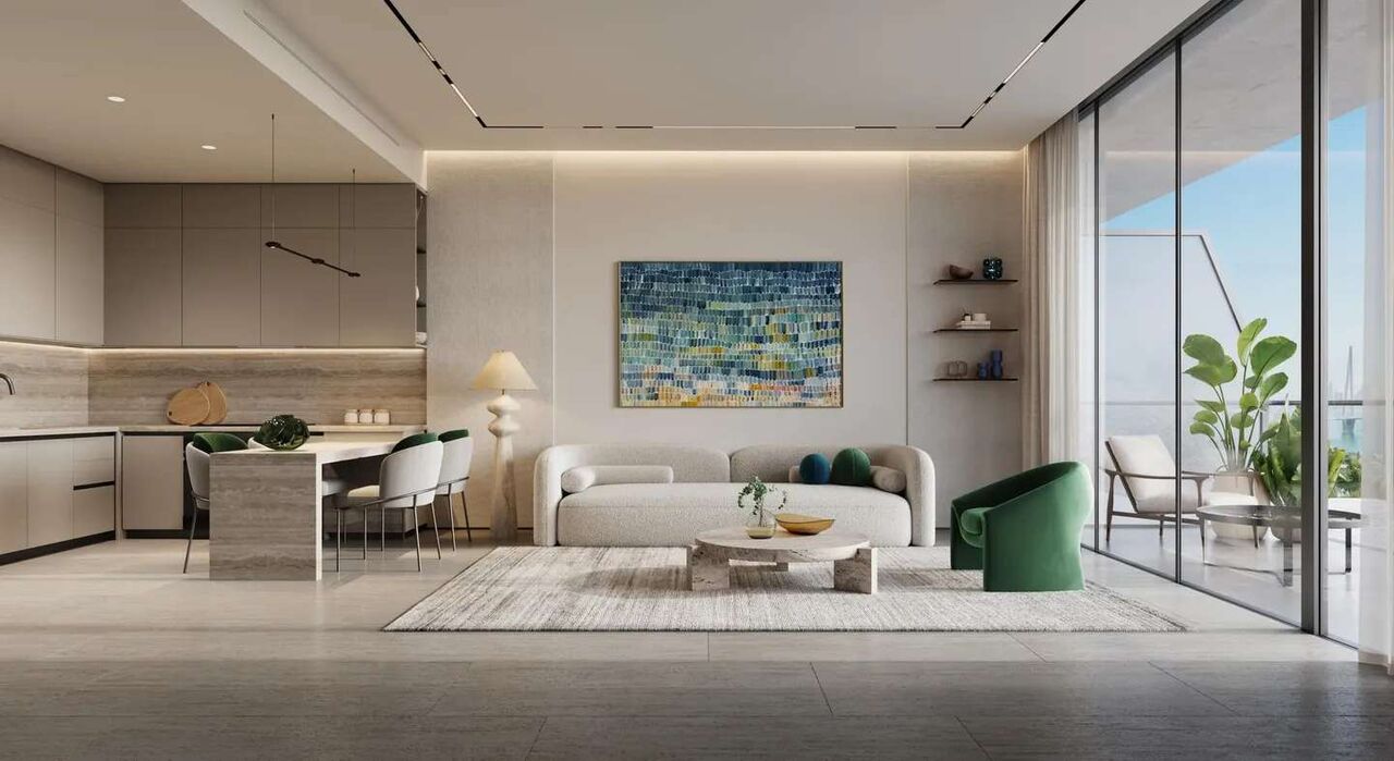Dubai, Real Estate For Sale, USD 626834,  2 BR,  95 Sq. Meter,  2-Bedroom Apartment In Oceara Park View Residences | Dubai Islands