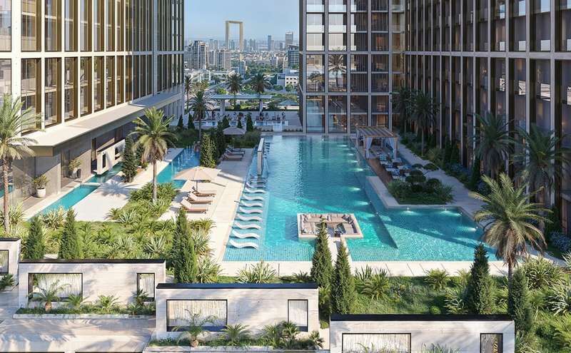 Dubai, Real Estate For Sale, USD 552768,  2 BR,  112 Sq. Meter,  2-Bedroom Apartment In Binghatti Spectre | Al Jaddaf Waterfront