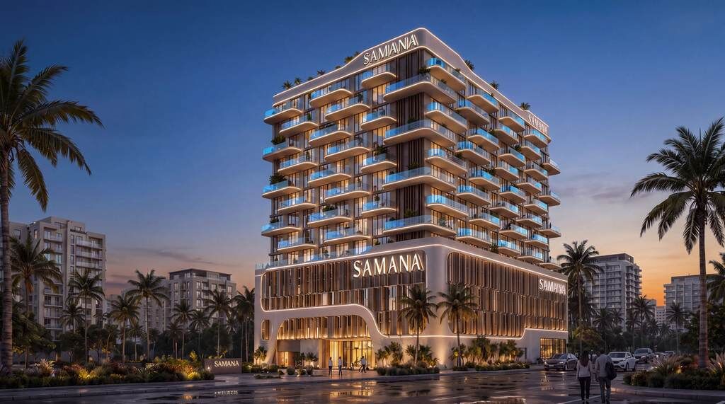 Dubai, Real Estate For Sale, USD 299500,  1 BR,  58 Sq. Meter,  1-Bedroom Apartment In Samana Portside | Downtown Jebel Ali