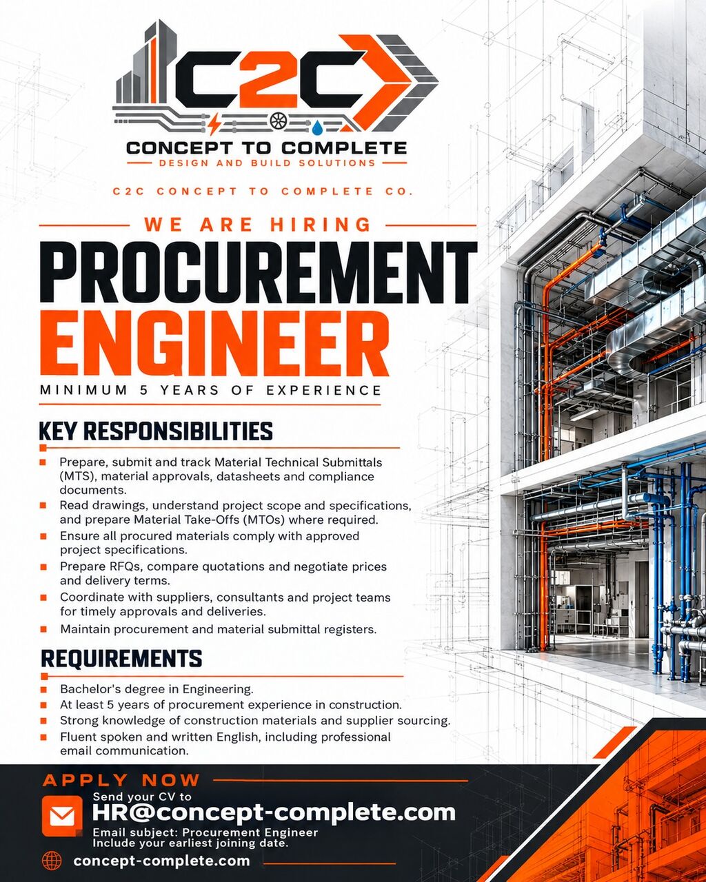 Riyadh, Jobs, Procurement Engineer