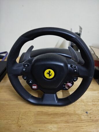 Hara, Video Games, SAR 500,  Thrustmaster T80 Racing Wheel For Sale In Excellent Condition Ps4/pc/ps5 Complete Set