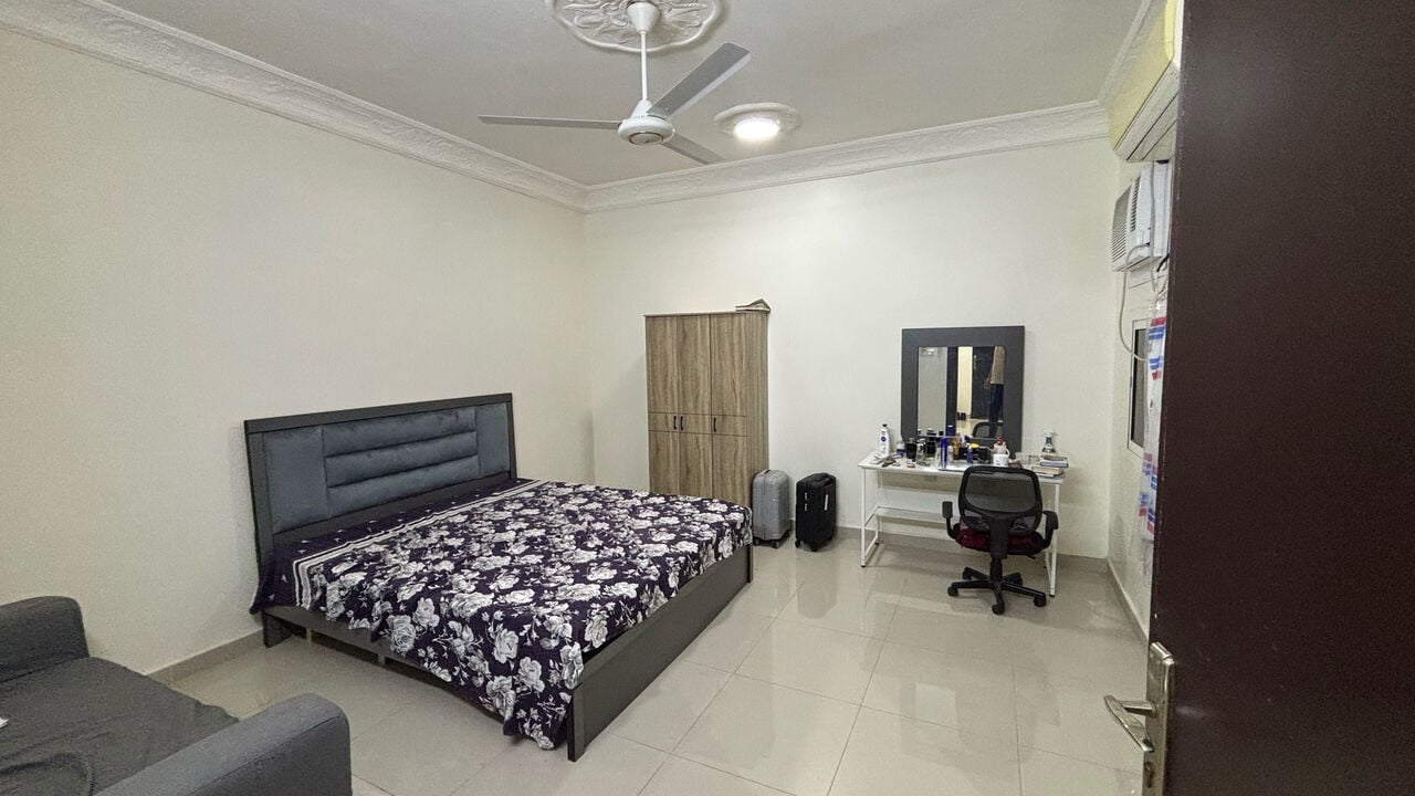 Hara, Rooms for Rent, SAR 550/month,  Furnished,  URGENT &ndash; Fully Furnished Private Room + Private Bathroom + Separate Entrance &ndash; Al Kharj