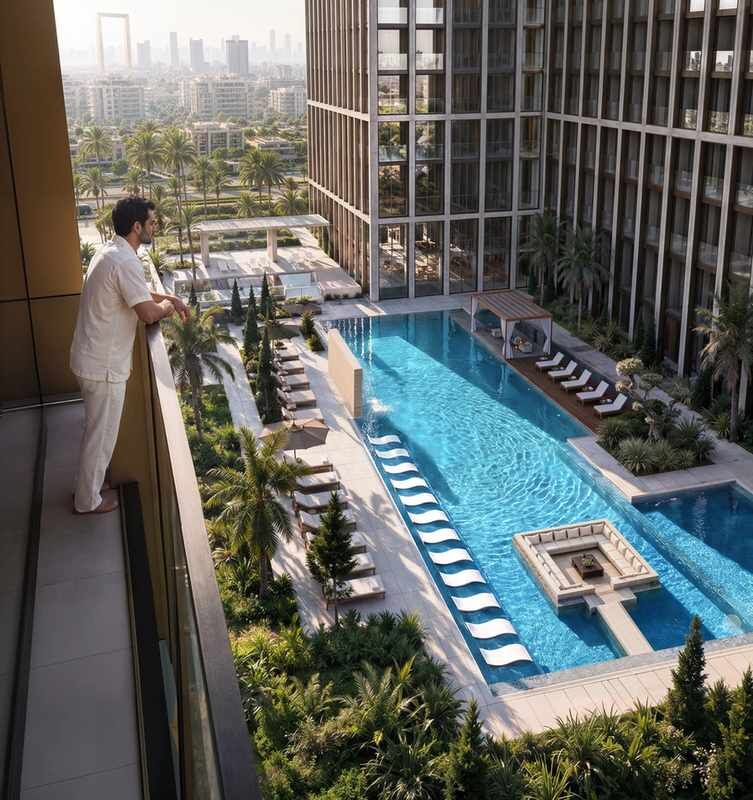 Dubai, Real Estate For Sale, USD 211849,  Studio,  34 Sq. Meter,  Studio Apartment In Binghatti Spectre | Al Jaddaf Waterfront