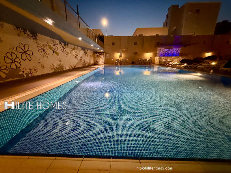 Fintas, Apartments, Flats, Houses & Villas, KWD 800/month,  2 BR,  Fully Furnished Two Master Bedroom Penthouse For Rent In Fintas