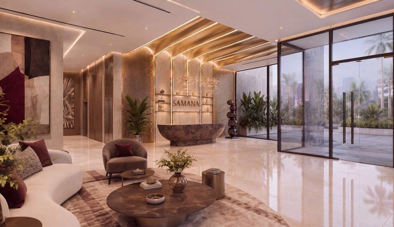 Dubai, Real Estate For Sale, USD 381200,  2 BR,  87 Sq. Meter,  2-Bedroom Apartment In Samana Portside | Downtown Jebel Ali