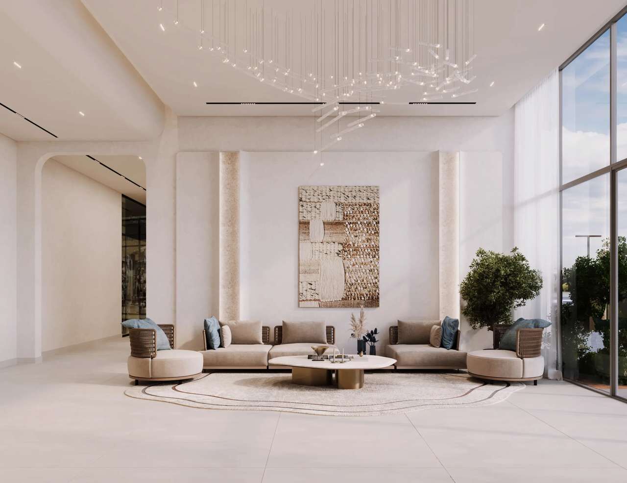 Dubai, Real Estate For Sale, USD 751820,  2 BR,  91 Sq. Meter,  2-Bedroom Apartment In Azizi Wasel | Dubai Islands