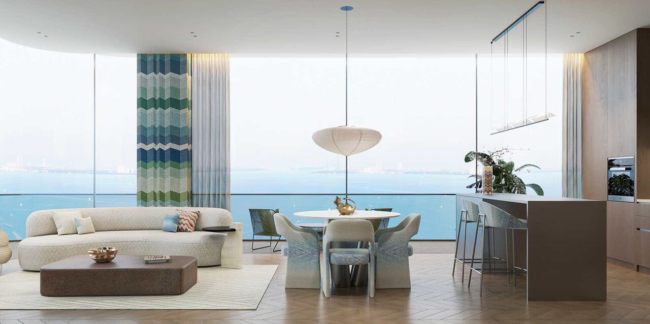 Dubai, Real Estate For Sale, USD 789670,  2 BR,  93 Sq. Meter,  2-Bedroom Apartment In The Bay Interiors By Missoni | Dubai Islands