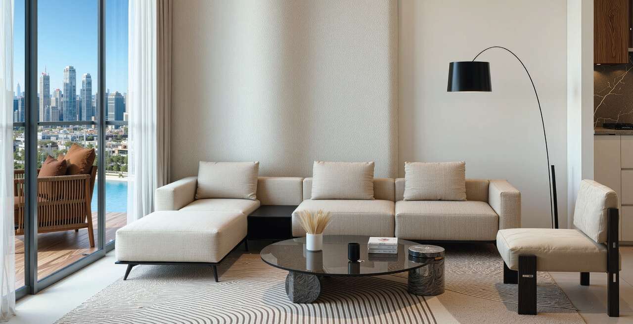 Dubai, Real Estate For Sale, USD 451691,  1 BR,  59 Sq. Meter,  1-Bedroom Apartment In Zen Lagoons By Sanzen | Bukadra