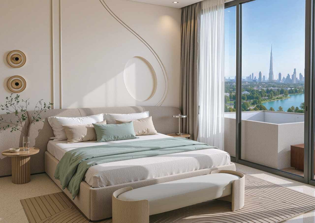 Dubai, Real Estate For Sale, USD 451691,  1 BR,  59 Sq. Meter,  1-Bedroom Apartment In Zen Lagoons By Sanzen | Bukadra