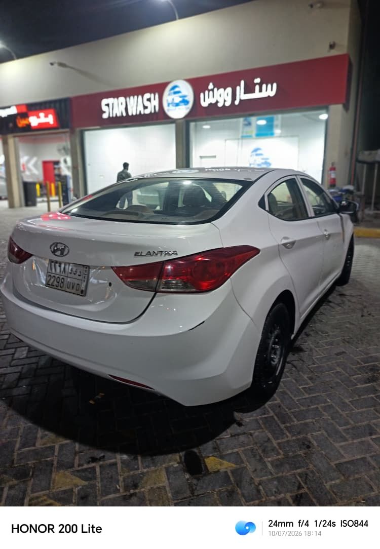 Riyadh, Vehicles, Cars & Trucks , SAR 12000,  Hyundai Elantra,  2014,  Manual,  240000 KM,  The Car Is In Good Working Order. The Engine Runs Well, The Gear Box Works Properly, And T