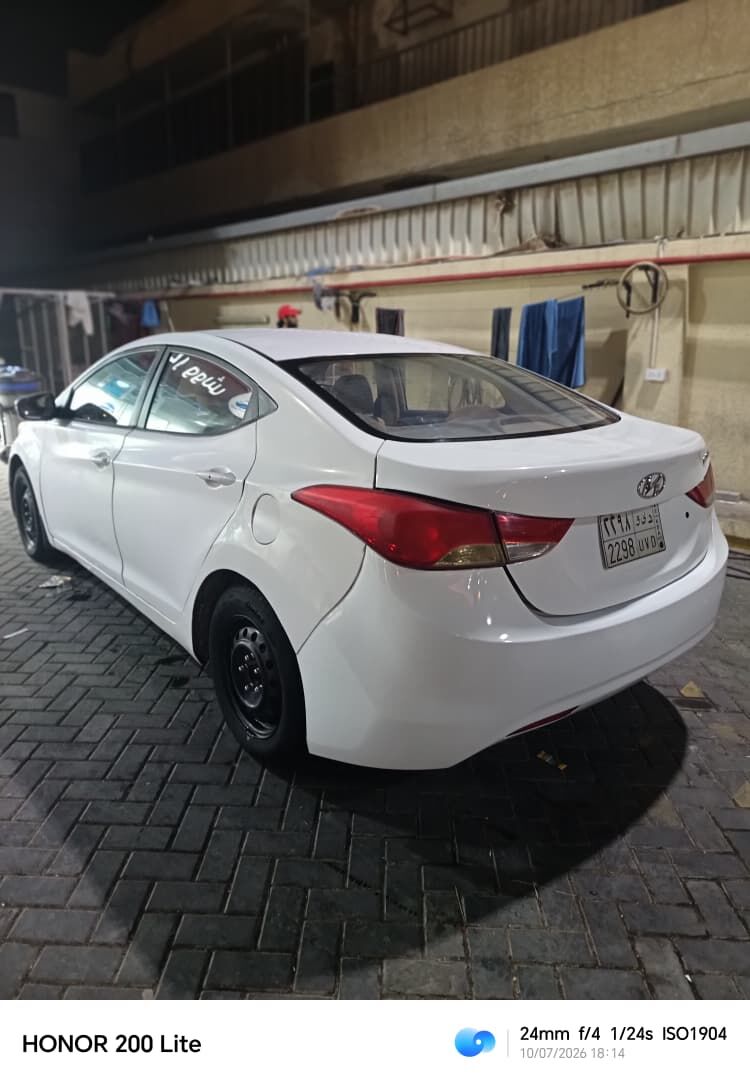 Riyadh, Vehicles, Cars & Trucks , SAR 12000,  Hyundai Elantra,  2014,  Manual,  240000 KM,  The Car Is In Good Working Order. The Engine Runs Well, The Gear Box Works Properly, And T