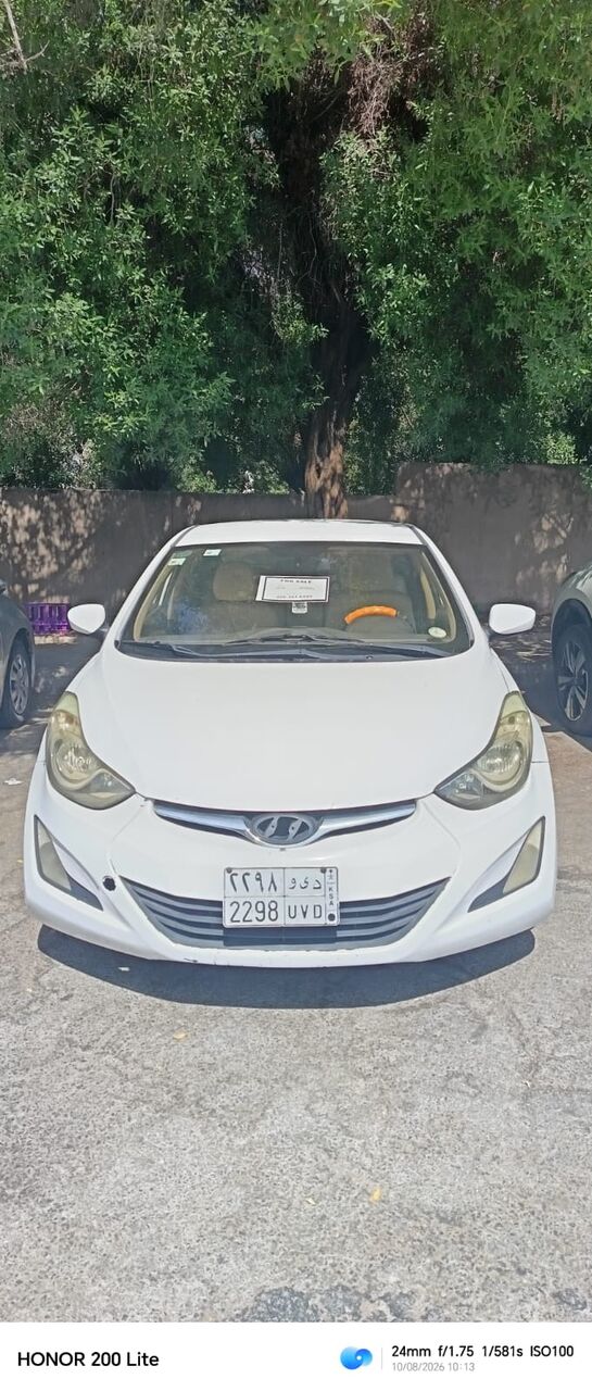 Riyadh, Vehicles, Cars & Trucks , SAR 12000,  Hyundai Elantra,  2014,  Manual,  240000 KM,  The Car Is In Good Working Order. The Engine Runs Well, The Gear Box Works Properly, And T