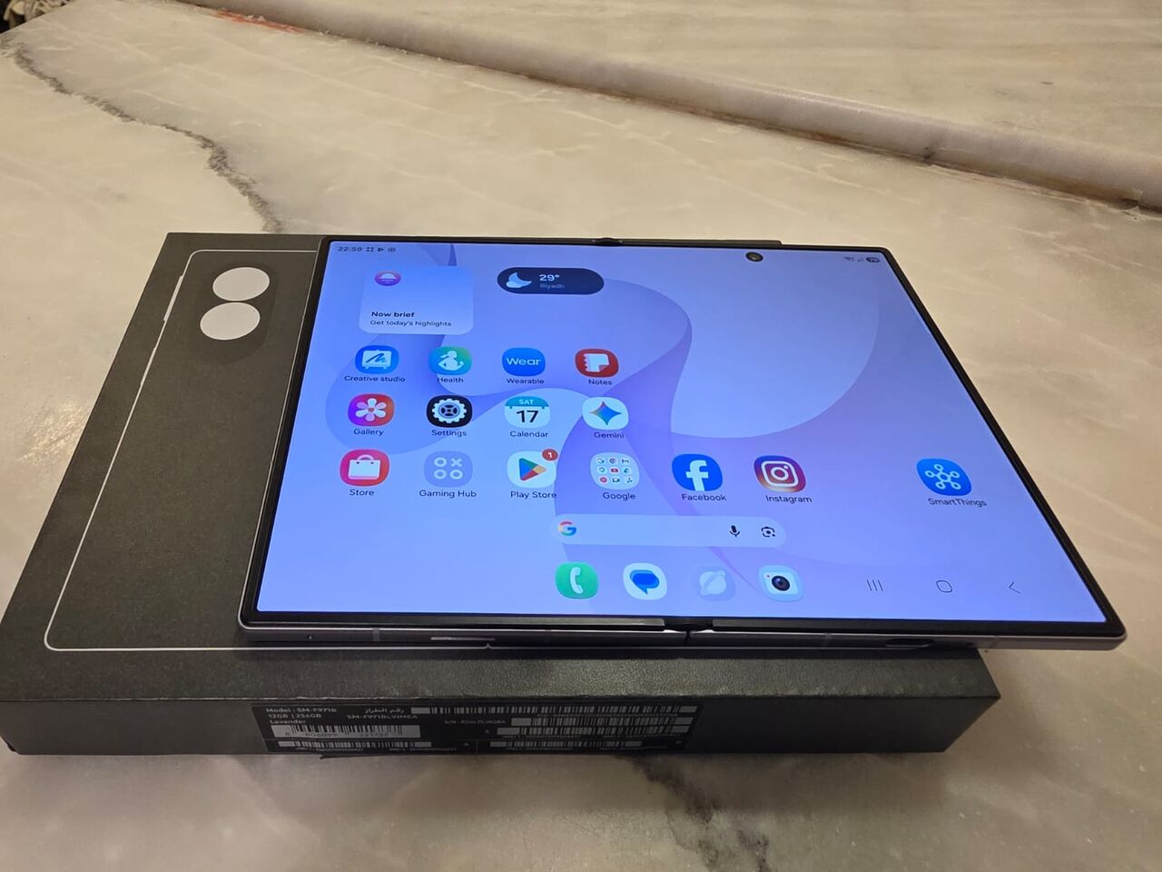 Al Sulaymaniyyah, Mobile Phones, SAR 5000,  Samsung Galaxy Z Fold8 Lavender