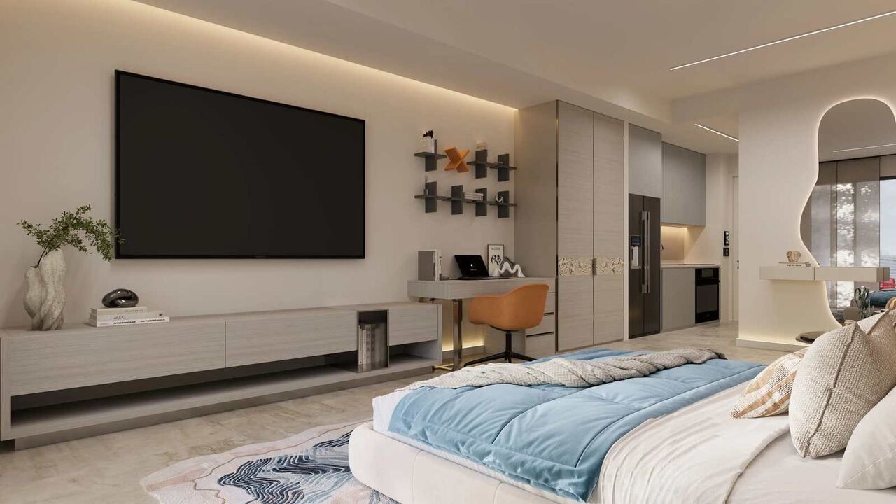 Dubai, Real Estate For Sale, USD 232271,  Studio,  39 Sq. Meter,  Studio Apartment In Treppan Vision | Dubailand Residence Complex
