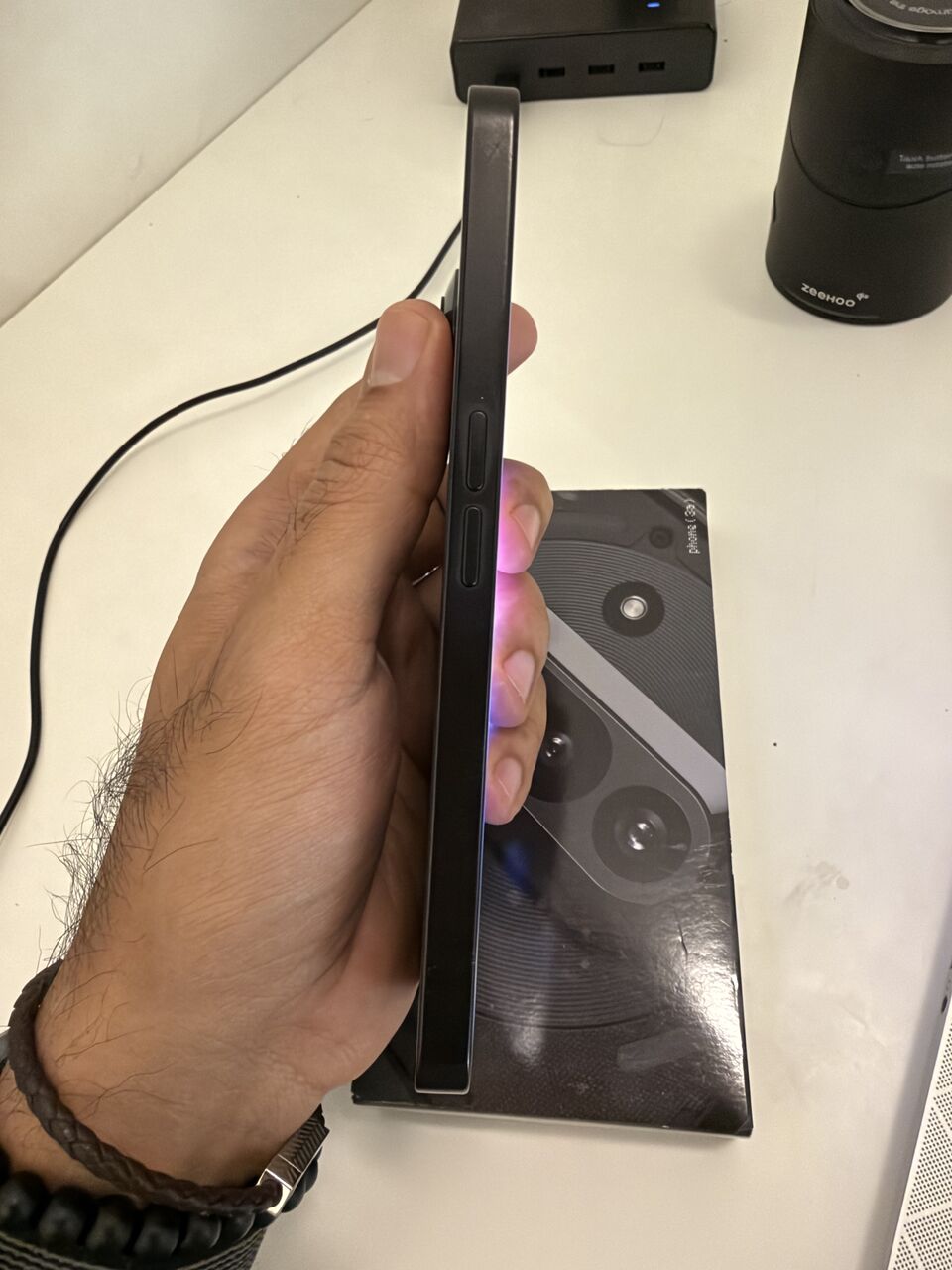 Riyadh, Mobile Phones, SAR 900,  Nothing Phone 3a 8GB RAM 128GB Storage Black