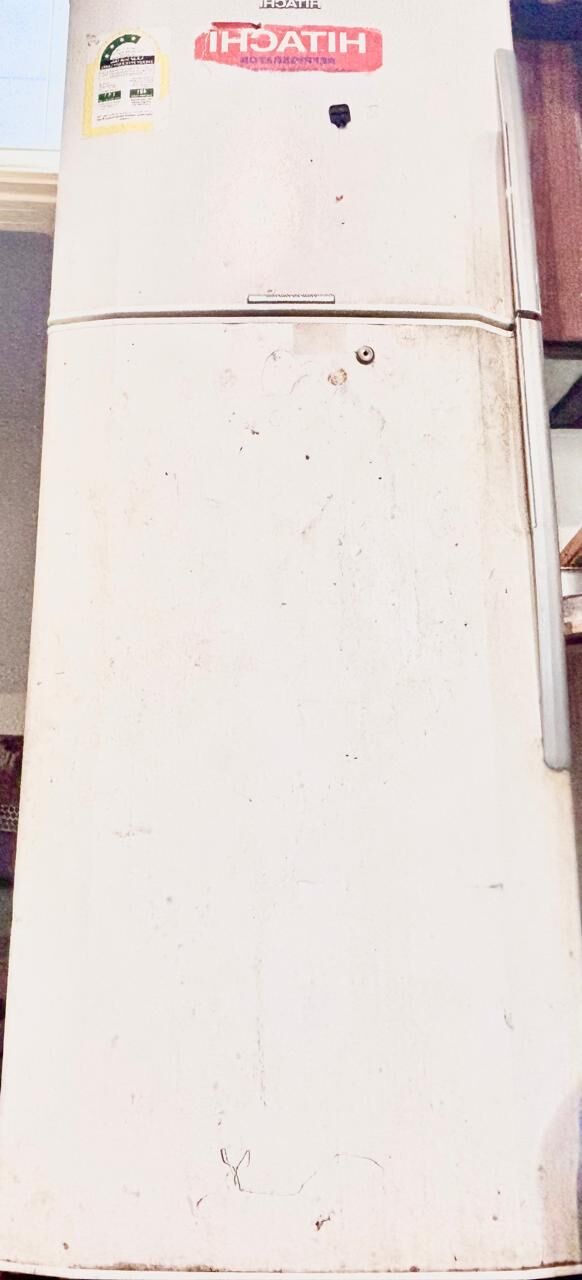 Bani Malik, Electronics, SAR 650,  Hitachi Double-Door Refrigerator For Sale Excellent Condition