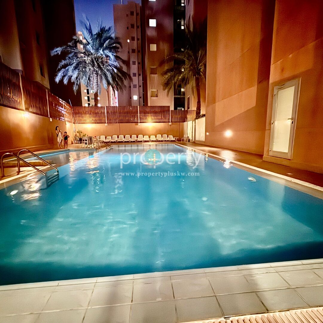 Salmiya, Apartments, Flats, Houses & Villas, KWD 500/month,  2 BR,  Unfurnished Two Bedroom Apartment For Rent In Salmiya