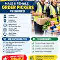 🚨 **URGENT HIRING – ONLY FLEXI VISA HOLDERS** 🚨  👨‍💼👩‍💼 **MALE & FEMALE ORDER PICKER