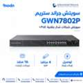 SAR 1,  سويتش جراند ستريم GWN7802P – سويتش شبكات +PoE