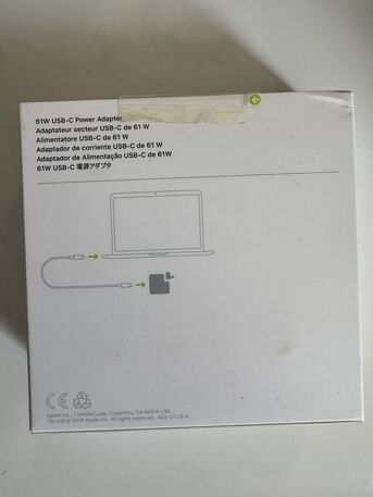 Riyadh, Electronics, SAR 200,  61 Watt Original Apple Charger Brand New (US Plug)