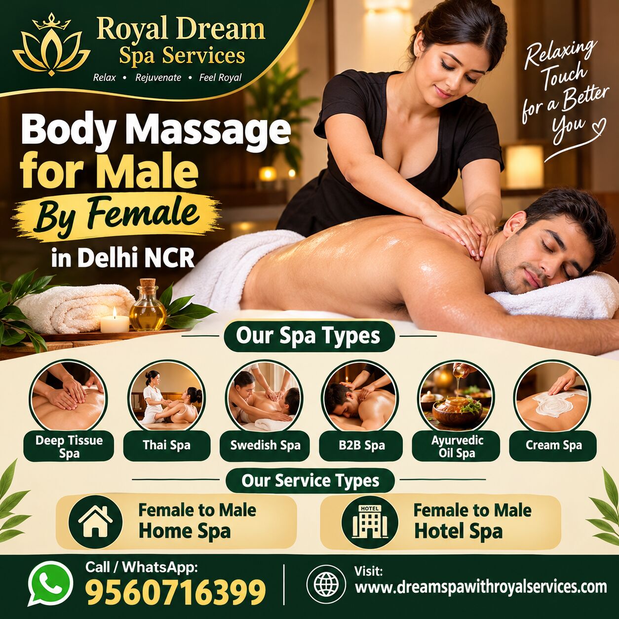New Delhi, Health, Female To Male Body Massage In Delhi &ndash; Experience Ultimate Relaxation