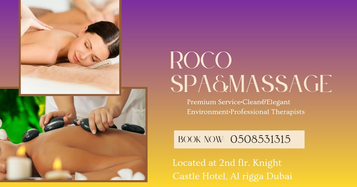 Al Rigga, Health, Premium Spa Experience At Roco Spa&Wellness