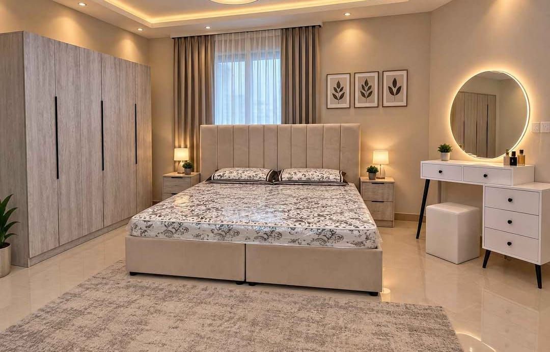 Jeddah, Furniture, SAR 5,  New Bedroom Set Available In Low Price