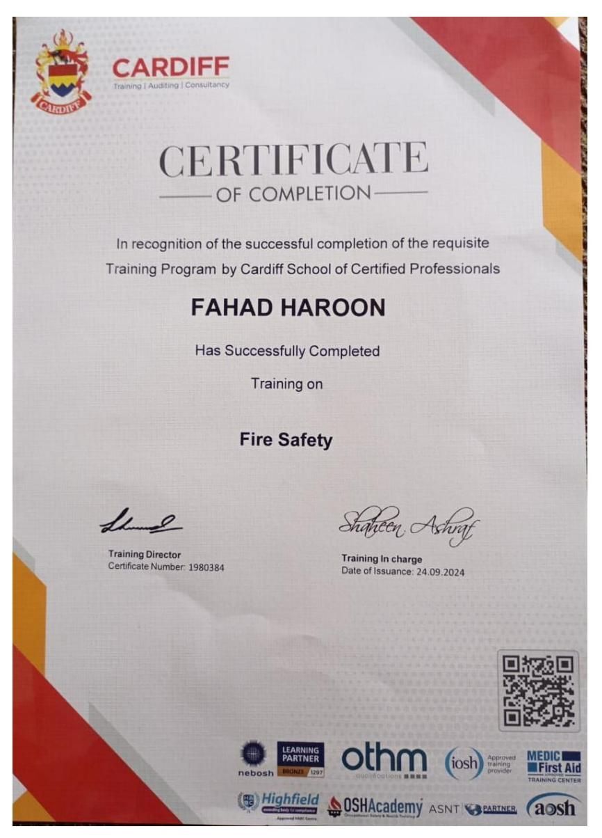 Riyadh, Job Seekers, I Am. Looking For Safety Officer Job