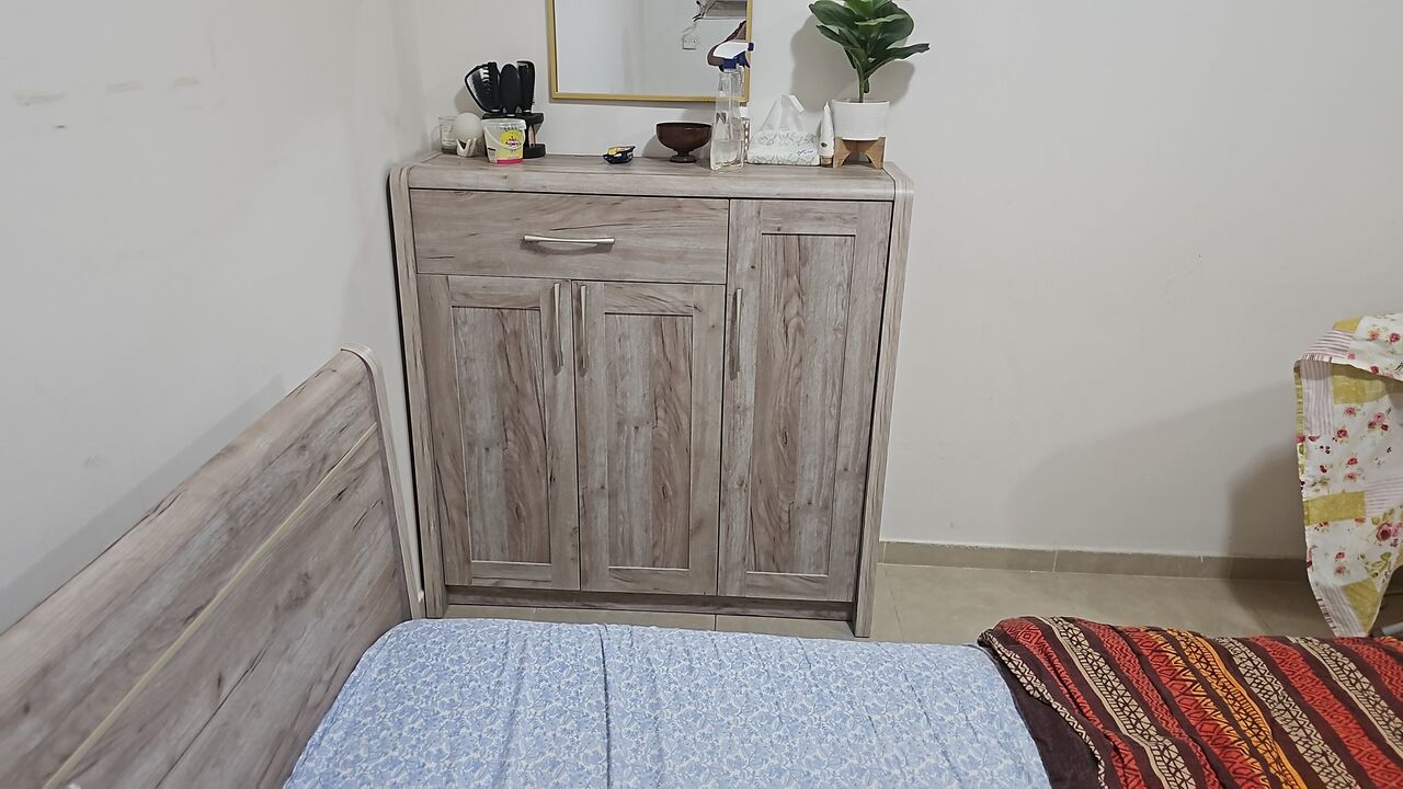 Riyadh, Furniture, SAR 800,  Bed With Cupboard And Big Chester