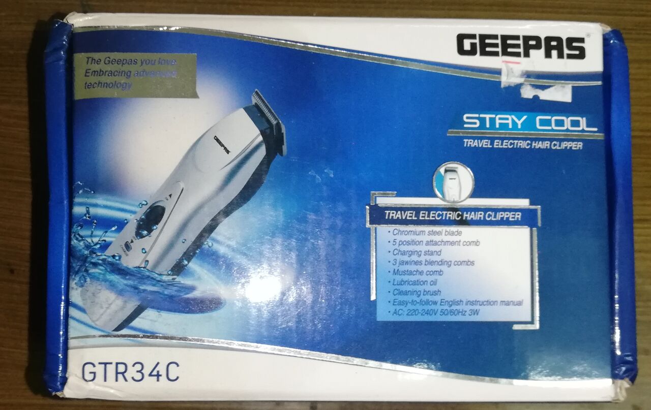 Dammam, Health & Beauty Items, SAR 75,  Geepas Trimmer Selling Urgently