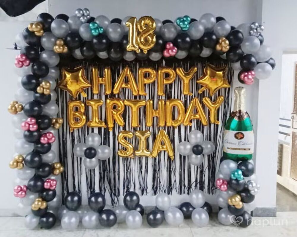 New Delhi, Event Planning, Birthday Balloon Decoration At Home In Delhi NCR