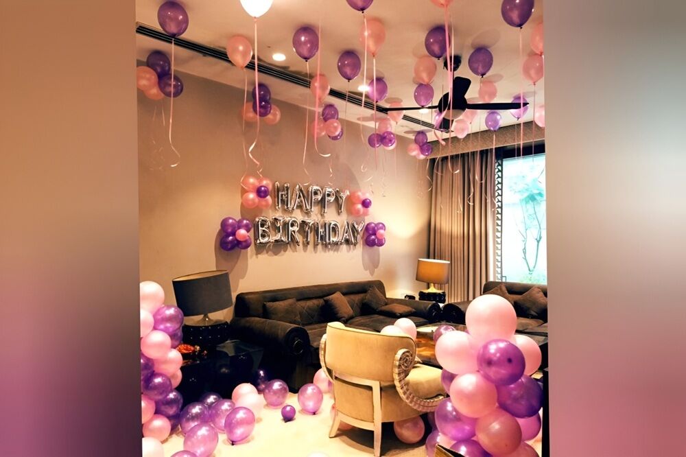New Delhi, Event Planning, Birthday Balloon Decoration At Home In Delhi NCR