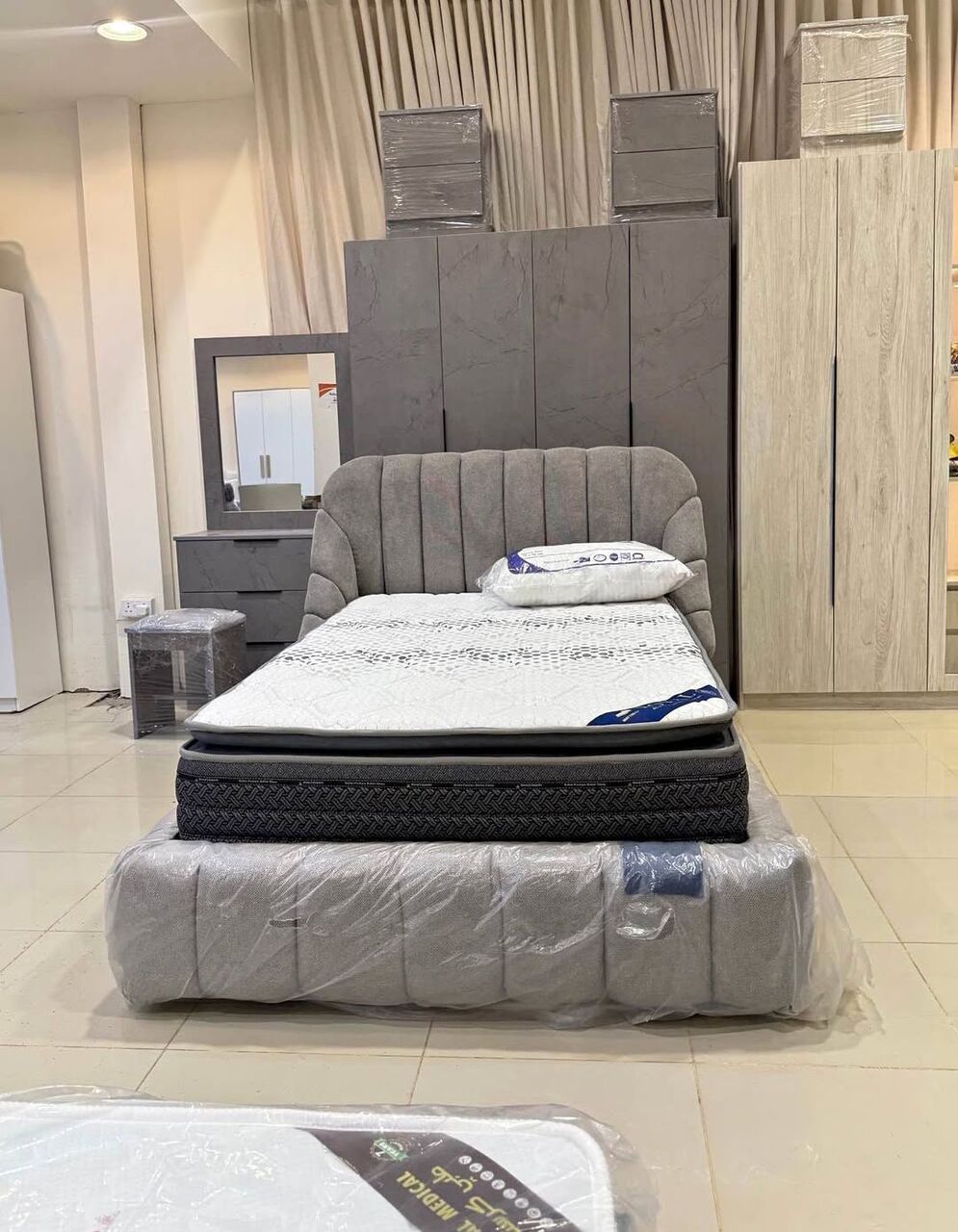 Jeddah, Furniture, SAR 5,  New One Person Bedroom Set Available In Low Price