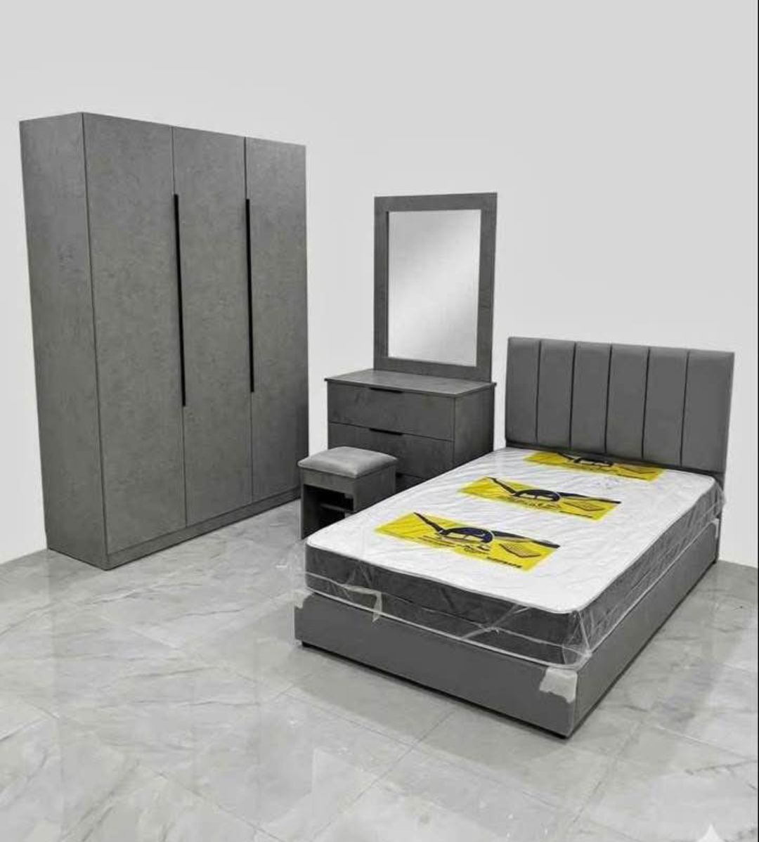 Jeddah, Furniture, SAR 5,  New One Person Bedroom Set Available In Low Price