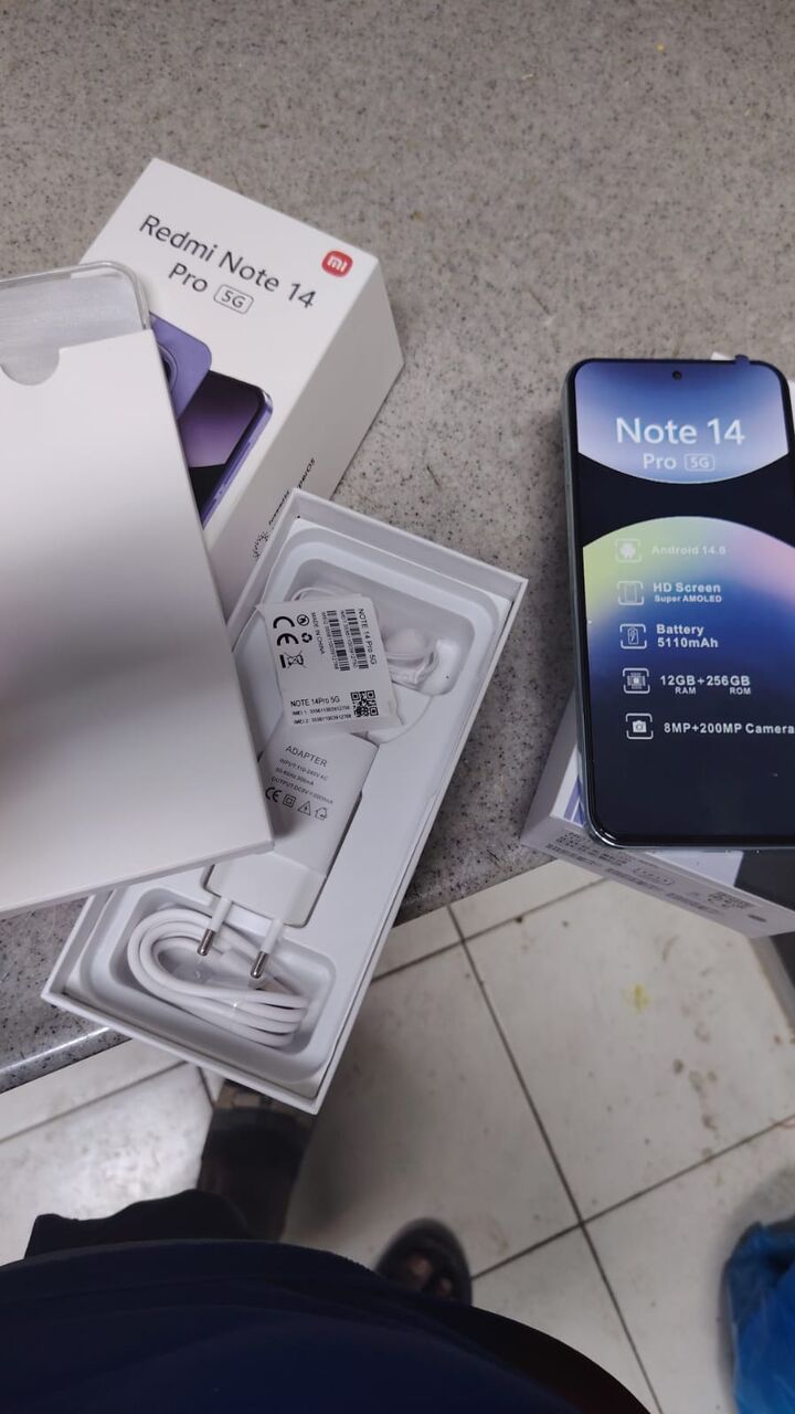 Al Adama, Mobile Phones, SAR 350,  Chinese 1st Copy Redmi Note 14pro 5g Brand New