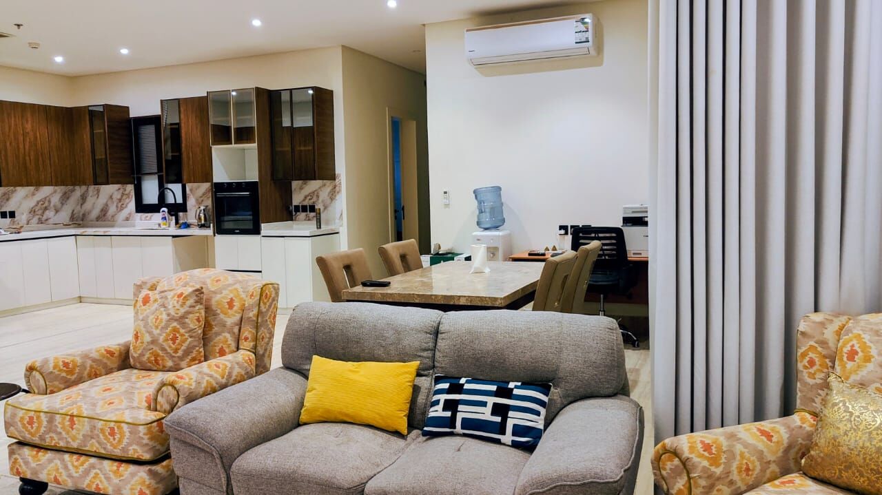 Al Rimal, Apartments, Flats, Houses & Villas, SAR 6000/month,  Furnished,  3 BR,  156 Sq. Meter,  Lovely Furnished 3 Bedroom Apartment In Ar Rimal To Rent (Ref: Apt-03)