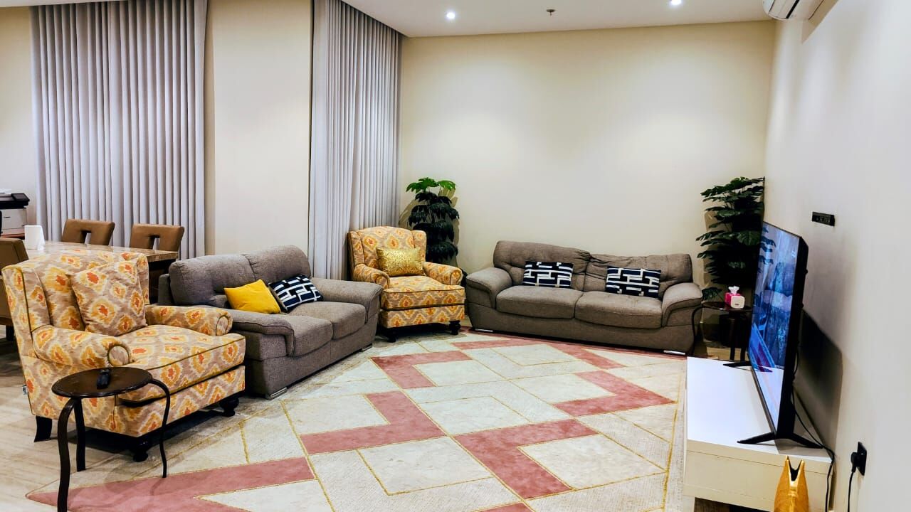 Al Rimal, Apartments, Flats, Houses & Villas, SAR 6000/month,  Furnished,  3 BR,  156 Sq. Meter,  Lovely Furnished 3 Bedroom Apartment In Ar Rimal To Rent (Ref: Apt-03)