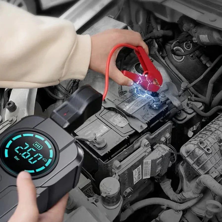 Riyadh, Auto Parts, SAR 259,  Jump Starter With Air Pump