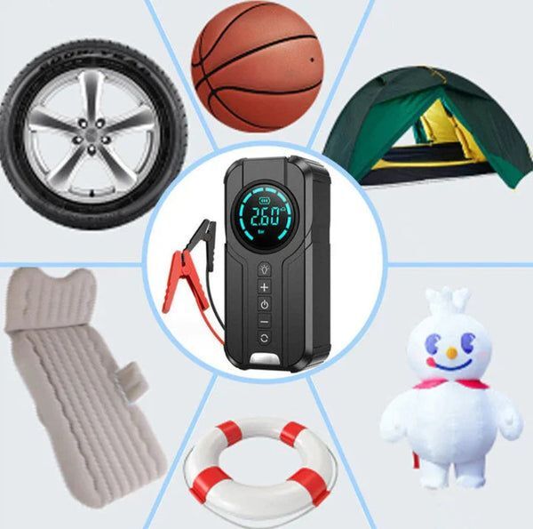 Riyadh, Auto Parts, SAR 259,  Jump Starter With Air Pump