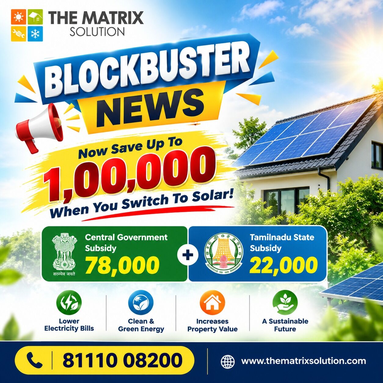 Madurai, Household, Solar Panel Installation Services In Madura