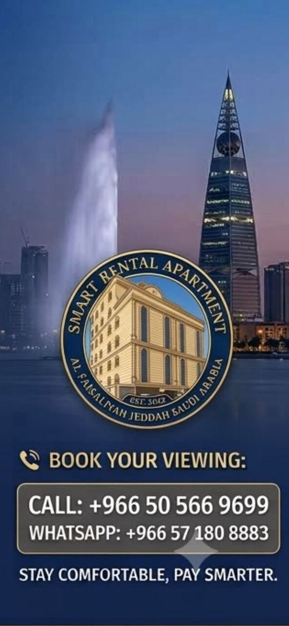 Jeddah, Apts/Flats Wanted, SAR 3500/month,  Furnished,  Studio,  40 Sq. Meter,  Smart Rental Apartment JED Singal Bedroom Al Faisaliyyah
