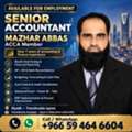 SENIOR ACCOUNTANT AVAILABLE | ACCA MEMBER | RIYADH