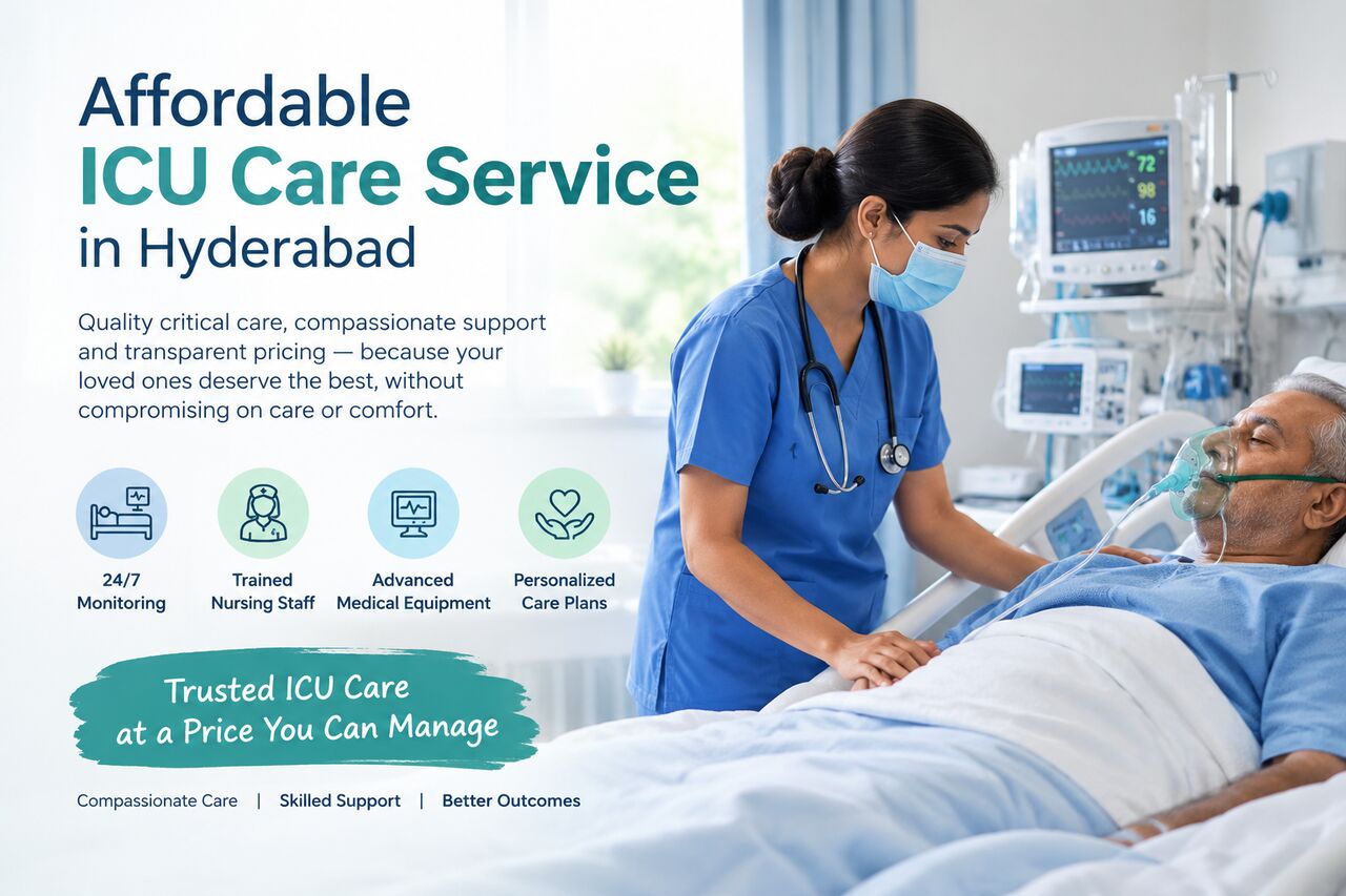 Hyderabad, Health, Affordable ICU Care Service In Hyderabad